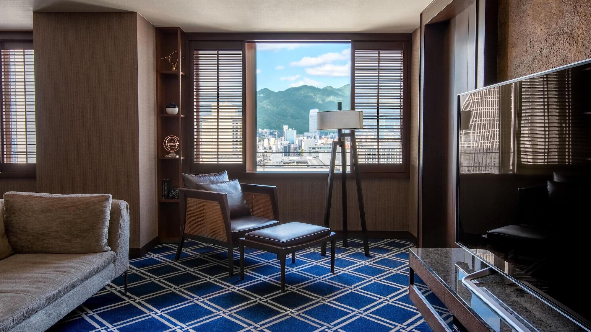 Oriental Hotel Kobe Exterior foto A room at the hotel